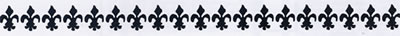 Fontwerks - Fleur de lis Mounted Art Stamps   (sold individually)